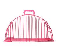 Toyvian Cat Bath Cage Stainless Steel Mesh Design for Grooming and Bathing Cats Portable Anti-Scratch Cage for Safe Indoor Use by Pet Owners