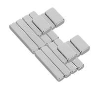 Toyvian Cat Eye Nail Magnetic Tools Fashionable Charming Style 4 Sets Silver Magnet Material to Create Shapes and Patterns, Develop Creativity and Imagination for Manicure and Nail Art