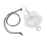 Toyvian Cat Hair Keychain Pet Hair Keepsake Memorial Storage Pouch Key Ring for Car Keys Remembering Dead Pet