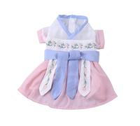 Toyvian Cat Hanfu Skirt Kitten Clothes Comfortable Pet Dress Chinese Style Skirt for Cats Only