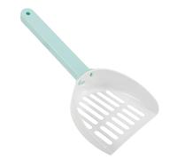 Toyvian Cat Litter Scoop Portable Plastic Poop Scooper for Litter Cleaning Durable Sifting Tool for Pet Owners for Home Pet Stores Green Color