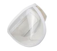 Toyvian Cat Muzzle Breathable Plastic Head Cover for Kitten Easy to Clean Protective Pet Grooming Mask for Anti-licking and Bathing