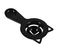 Toyvian Cat-Shaped Egg White Separator Kitchen Gadget Black Egg Yolk White Filter Sieve for Baking and Cooking Liquid Divider Tool for Home Use