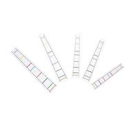 Toyvian Cello Position Stickers 5 Sheets Easy Install Finger Guide Decal Intonation Paper PVC Stickers For Children and Adults Practice Full Size Guide