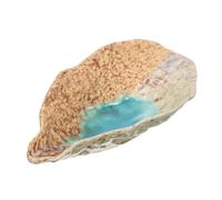 Toyvian Ceramic Butterfly Feeder Tray Decorative Garden Water Dish for and Butterflies Capacity Outdoor Puddler Unique Garden Decor for Wildlife