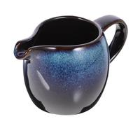 Toyvian Ceramic Creamer Pitcher with Spout and Handle Small European Style Milk Jug for Kitchen and Coffee Bars Smooth Stoneware Milk Pitcher for Serving Cream Sauce and Gravy