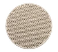 Toyvian Ceramic Honeycomb Welding Sheet with Enhanced Strength and Protective Pad, Round Shape Heat Resistant Soldering Surface for Welding and Industrial Fields, for Jewelry Work