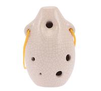 Toyvian Ceramic Ocarina Portable Alto Ocarina for Decorative Mini Instrument Supply Music Instrument