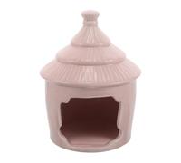 Toyvian Ceramic Small Animal Hideout House for Guinea Pigs and Hedgehogs with Palacestyle Multilayer Conical Roof, Waterproof and Decorative Private Safe Haven for Cage or Small Animal