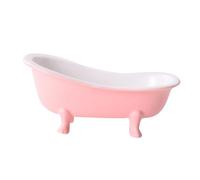 Toyvian Ceramics Bathtub-Shaped Food Serving Bowl for Home Restaurant Random Color Salad Dessert Bowl Elegant Multi-use Fruit for Parties and Family Gatherings Random Color