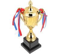 Toyvian Champion Trophy for Sports Competitions Metal Games Trophy for Award Ceremonies for School Events and Celebrations Educational Game Supplies