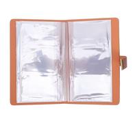 Toyvian Check Book for Financial Management Secure Document Protection Pu Leather with Combination Lock, Multifunctional Receipt Folder Organizer for 48 Checks and 24 Cards and Meetings