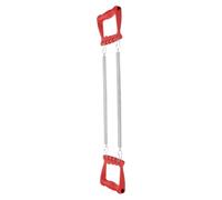 Toyvian Chest Expander Workout Equipment with Steel Spring and Pp Handles, Safe Chest Muscle Training Device Protecting Delicate Skin, Suitable for Home and Outdoors Exercise
