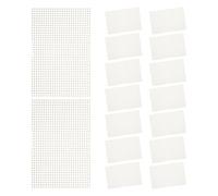 Toyvian Chick Brooder Liners 20Pcs Silicone 20X30Cm Non-Slip Nesting Pads with Mesh Net for Poultry Hatching and Bird Cage Nursery