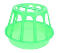 Toyvian Chicken Feeder Poultry Feeding Trough Spill Container for Chickens Ducks and Geese Easy to Fill and Clean Feeding for Your Farm