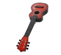 Toyvian Children's Toy Guitar Educational Mini 6 String Guitar Safe Abs Plastic Stainless Steel Ages 3 Random Color