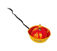 Toyvian Chinese Emperor Cap with Ponytail Lightweight Royal Chinese Hat for Adults Authentic Oriental Party Prop for Historical Reenactments Cosplay and Stage Performances