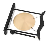Toyvian Chinese Gong Bell Table Decorations Centrepiece Elegant Desktop Gong for Living Room Mindfulness Present