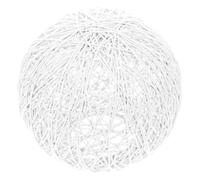 Toyvian Chinese Style Lamp Shade Ceiling Lamp White Paper Spherical 15cm Soft Lighting for Home and Living Room