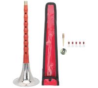 Toyvian Chinese Suona Wood Instrument for Beginners Traditional Wind Music Instrument Practice at Home Music Class Random Color