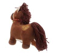 Toyvian Chinese Year Plush Horse Stuffed Doll Zodiac Mascot for Spring Festival Decoration Home Office Cultural Ambiance Blessing Souvenir