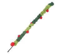 Toyvian Christmas Cat Teaser Wand Plush Interactive for Home Cats | Christmas Themed Cartoon Plush, for Chewing Chasing Scratching, Suitable for PET Cats at Home, Gift for Friends