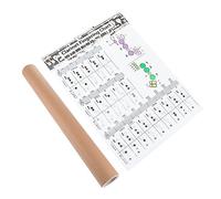 Toyvian Clarinet Chord Chart Beginner Finger Guide for Clarinet Practice Essential Reference Poster for Students Useful Tool for Learning and Chord Exercises