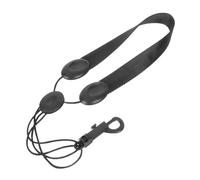 Toyvian Clarinet Saxophone Strap Cloth Neck Holder for Alto Tenor and Soprano Saxophones Easy to Install for Beginners and Professionals