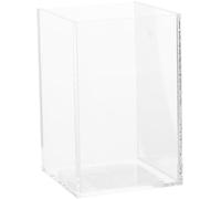 Toyvian Clear Acrylic Small Fish Tank Kit Transparent Desktop Aquarium for Goldfish Rectangular Tabletop Fish Tank Decor Durable Creative Home Office