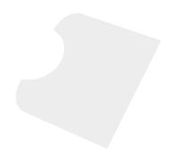 Toyvian Clear PVC Guitar Pickguard Transparent Scratch Plate for Acoustic and Classical Guitars Protecting Wooden Surface From Scratches and Wear