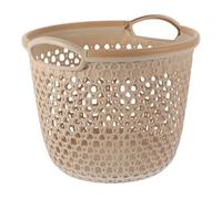 Toyvian Clothes Hamper Dirty Clothes Organizer Laundry Basket with Handle Pp Material Workmanship Simple Design Chic Flavor Large Capacity Convenient Practical for Walk-in Closet