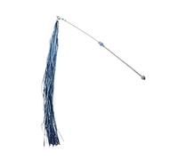 Toyvian Colorful Cat Teaser Stick Toy Plastic Tassel Pet Playing Relieves Cat's Mood Stress Keeps Cat Happy Interactive Indoor