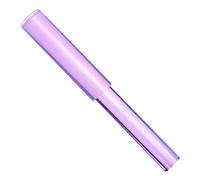 Toyvian Colorful Crystal Rubber Stick Purple Knocking Rod for Singing Bowls Meditation Accessories and Sound Therapy