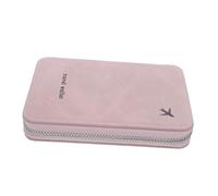 Toyvian Compact Pu Leather Travel Document Holder Family Passport Wallet with Multiple Compartments, Sleek Minimalist Design, Shields Passports and Cards from Spills and Wear, for Daily