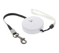 Toyvian Compact Retractable Dog and Rabbit Leash with Tangle-free Control and Double Lock System, Nylon and Plastic Material, Non-slip Handle for Multitasking while Walking Your Pet,