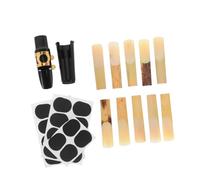 Toyvian Complete Set with Pads Reeds and Cushions for Enhanced Sound Quality and Playability for Musicians the Go