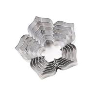 Toyvian Cookie Cutters for Biscuit Mold and Candy Making Stainless Steel 6pcs Morning Glory Shape for Soap Making and Crafts in The Kitchen