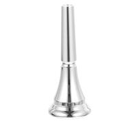 Toyvian Copper French Horn Mouthpiece Replacement Creative Design, Silver Colour, Smooth Tone and Good Sound Effect, Suitable for Students and Intermediate Players, Instrument Accessory