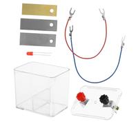 Toyvian Copper Iron Zinc Fruit Battery Experiment Kit with Plates for Science Projects Educational Potato Battery DIY Energy Research Tool for Students and Researchers