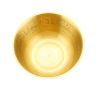 Toyvian Copper Water Offering Bowl for Buddhist Worship Golden Temple Decor Copper Ritual Bowl for Home Yoga Meditation Practical and Classic Puja Ornament