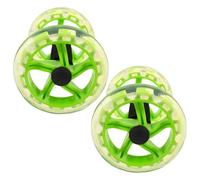 Toyvian Core Exercise Equipment Roller with Dual Wheel and Non-slip Sponge Handle for Enhanced Balance and Full Body Activation, Abdominal Equipment for Homes Suitable for At-home Exercise