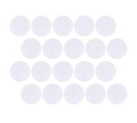 Toyvian Cotton Filter Pads 11x1mm White Filter Cotton Replacement for Beauty Tools and Facial Vacuum Accessories, 150 Pieces Pack for Skincare and Personal Care
