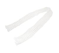 Toyvian Cotton Twine Meat Netting Roll for Poultry and Beef Cooking Breathable Woven Ham Net Bag for BBQ Butchers Food Packaging Multiuse Kitchen String for Fresh Air Circulation