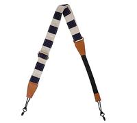Toyvian Cotton Ukulele Strap Adjustable Length Crossbody Ukulele Strap for Adult Shoulder Comfort Non-Slip Replacement with End-Pin Compatible with Soprano Concert Tenor