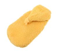 Toyvian Cozy Plush Dog Coat for Small Pets with Star Design, Quick Dressing and Removal, Warm Winter Fashion Style for Outdoor and Indoor Use, Suitable for Puppies 2.5-4kg