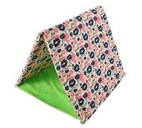 Toyvian Cozy Reptile Pets Tent Lightweight Cotton Bed for Small Animals Sleeping Cushion for Bearded Dragons and Other Small Pets Portable Design for Home Use