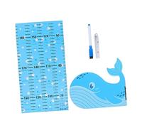 Toyvian Creative Cartoon Animals Pattern Height Measurement Sticker for Boy Girl Growth Chart for Boys and Girls Adornment and Height Decal Animal Designed Wall Sticker