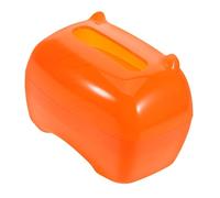 Toyvian Creative Cat Shaped Tissue Box Cover Cute Acrylic Rectangular Tissue Holder for Living Room and Dining Room Decor Sturdy and Generous Storage for Napkins