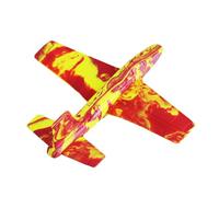Toyvian Creative EVA Airplane Model for Hand-thrown Glider Plane for Outdoor Play Enhances Hand-eye Coordination and Practical Skills Random Camouflage Colors and Fun Aircraft Random Color