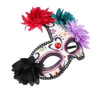 Toyvian Creative Halloween Cosplay Mask Flame Purple Lightweight Comfortable Party Performance Mask for Role-playing and Festivals